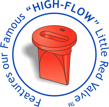 &ldquo;High-Flow&rdquo; Anti-Reflux Valve